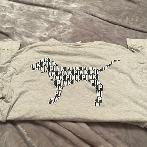 Pink long sleeve shirt